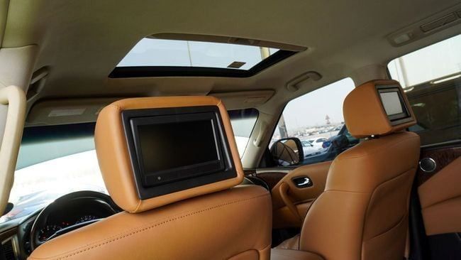 Подержанный Nissan Patrol VI (Y62) Рестайлинг, 5.6 л, 2016 в Шардже от Abo Saif Белый цвет. GCC | AUTO.AE