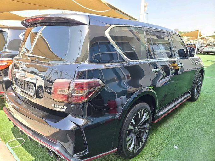 Used Nissan Patrol VI (Y62) Facelift, 5.6 l, 2015 in Sharjah by Alhamoor Used Cars, Black color. GCC Specs | AUTO.AE