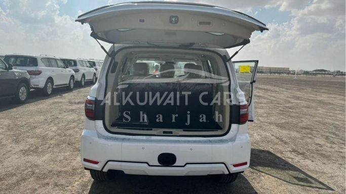 Новый Nissan Patrol VI (Y62) Рестайлинг 2, 5.6 л, 2023 в Шардже от Nour Alnukhba Motors Белый цвет. Other | AUTO.AE