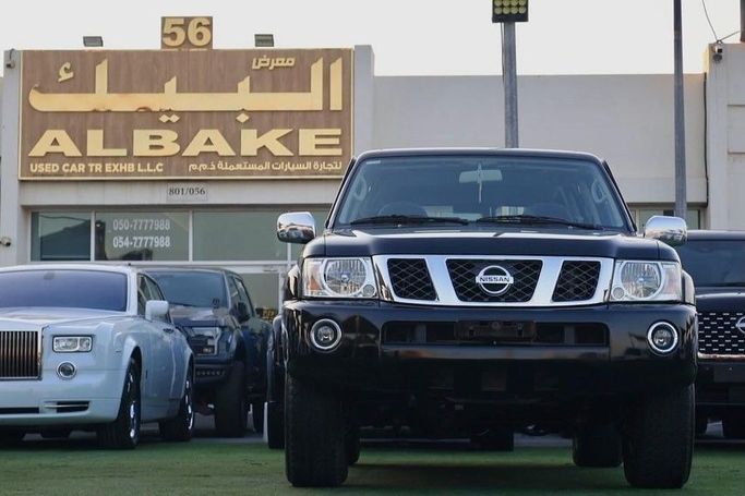 Подержанный Nissan Patrol V (Y61) Рестайлинг, 4.8 л, 2021 в Шардже от Al Bake Used Cars Черный цвет.  | AUTO.AE