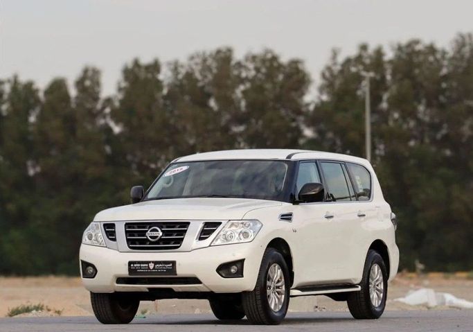Подержанный Nissan Patrol VI (Y62) Рестайлинг, 5.6 л, 2019 в Шардже от Al Sayed Khamis Used Auto Trading Белый цвет. GCC | AUTO.AE