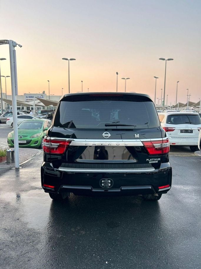 Used Nissan Patrol VI (Y62) Facelift 2, 4.0 l, 2021 in Sharjah by Al Ostoura Used Cars, Black color. Other | AUTO.AE