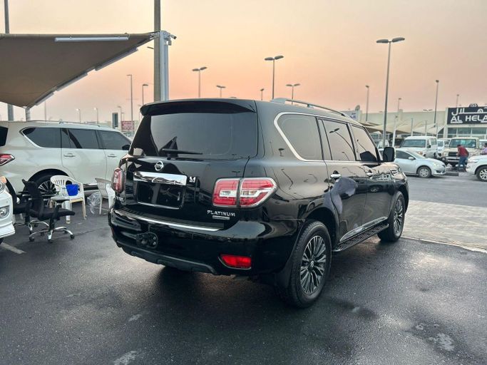 Used Nissan Patrol VI (Y62), 5.6 l, 2013 in Sharjah by Al Ostoura Used Cars, Black color. Other | AUTO.AE