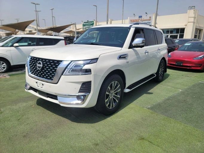 Подержанный Nissan Patrol VI (Y62) Рестайлинг 2, 5.6 л, 2020 в Шардже от Tabarak Used Cars Белый цвет. Американская | AUTO.AE