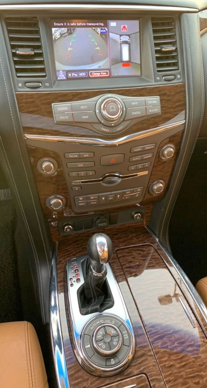 Used Nissan Patrol VI (Y62) Facelift, 5.6 l, 2016 in Sharjah by Titanium Used Cars, White color. GCC Specs | AUTO.AE