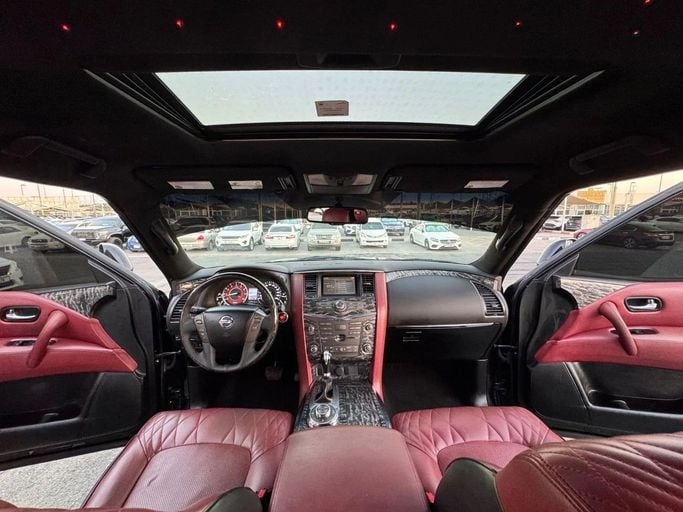 Used Nissan Patrol VI (Y62), 5.6 l, 2012 in Sharjah by Titanium Used Cars, Black color. GCC Specs | AUTO.AE