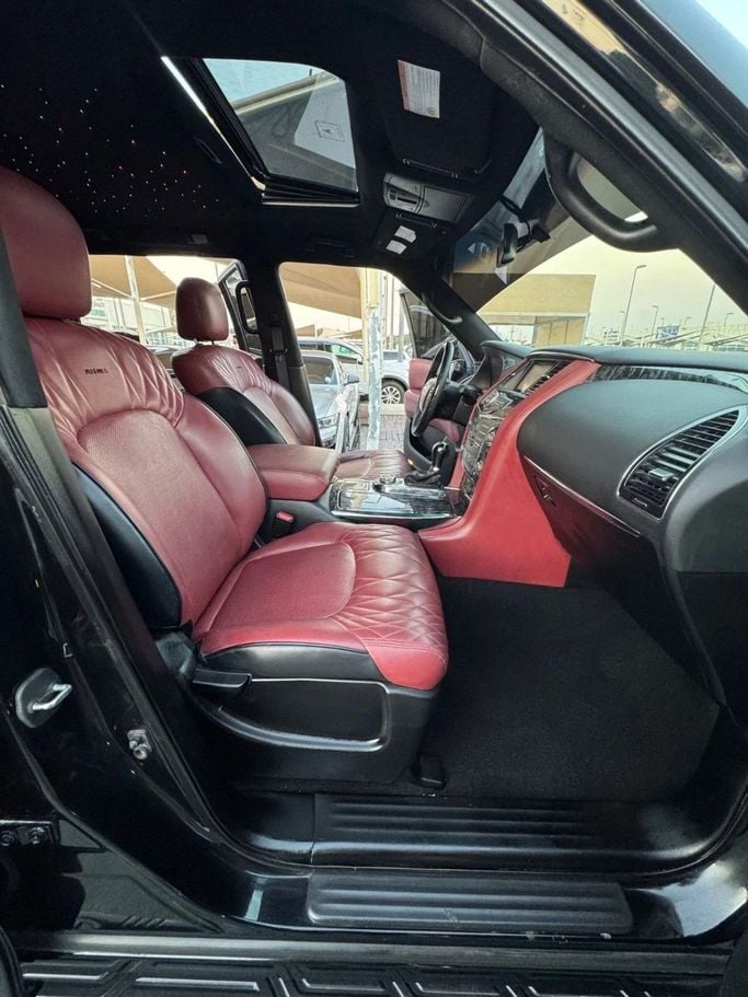 Used Nissan Patrol VI (Y62), 5.6 l, 2012 in Sharjah by Titanium Used Cars, Black color. GCC Specs | AUTO.AE