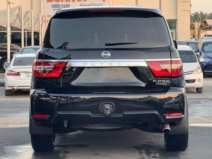 Used Nissan Patrol VI (Y62), 5.6 l, 2012 in Sharjah by Titanium Used Cars, Black color. GCC Specs | AUTO.AE