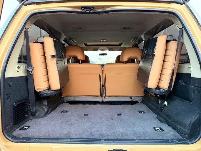 Подержанный Nissan Patrol V (Y61) Рестайлинг, 4.8 л, 2015 в Шардже от Hamsat Waad Бежевый цвет. GCC | AUTO.AE