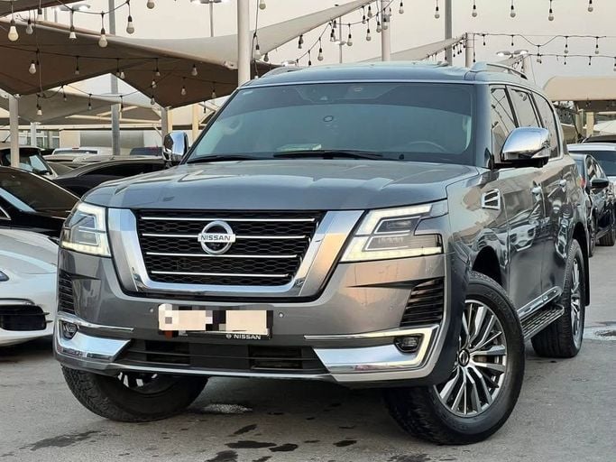 Подержанный Nissan Patrol VI (Y62) Рестайлинг 2, 4.0 л, 2020 в Шардже от Al Suraj Al Muneer Used Cars Серый цвет. GCC | AUTO.AE