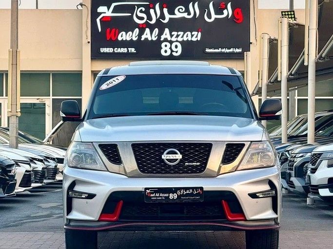 Used Nissan Patrol VI (Y62), 5.6 l, 2011 in Sharjah by Wael Al Azzazi Used Cars, Silver color. GCC Specs | AUTO.AE