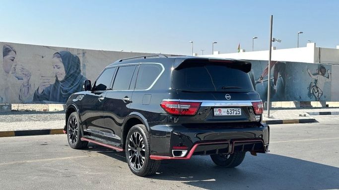 Used Nissan Patrol VI (Y62) Facelift, 5.6 l, 2016 in Sharjah by Halla Cars, Black color. GCC Specs | AUTO.AE