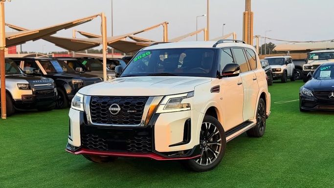 Used Nissan Patrol VI (Y62) Facelift 2, 4.0 l, 2020 in Sharjah by Badar Used Cars, White color.  | AUTO.AE