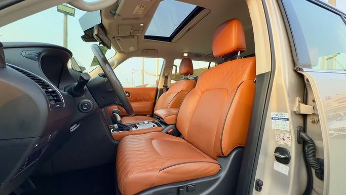 Used Nissan Patrol VI (Y62) Facelift 2, 4.0 l, 2022 in Sharjah by Badar Used Cars, Tan color.  | AUTO.AE