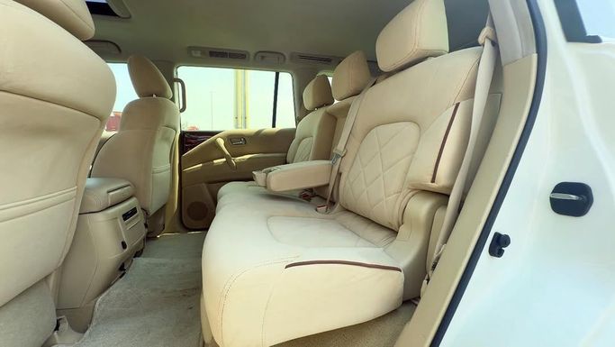 Used Nissan Patrol VI (Y62) Facelift, 5.6 l, 2019 in Sharjah by Badar Used Cars, White color.  | AUTO.AE