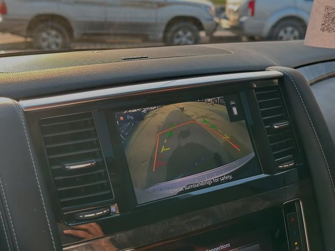 Used Nissan Patrol VI (Y62) Facelift 2, 5.6 l, 2021 in Sharjah by Badar Used Cars, White color.  | AUTO.AE