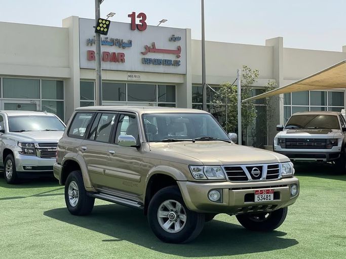 New Nissan Patrol V (Y61), 4.8 l, 2002 in Sharjah by Badar Used Cars, Tan color.  | AUTO.AE