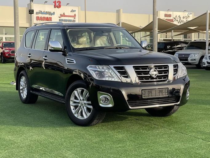 Used Nissan Patrol VI (Y62), 5.6 l, 2013 in Sharjah by Badar Used Cars, Black color.  | AUTO.AE
