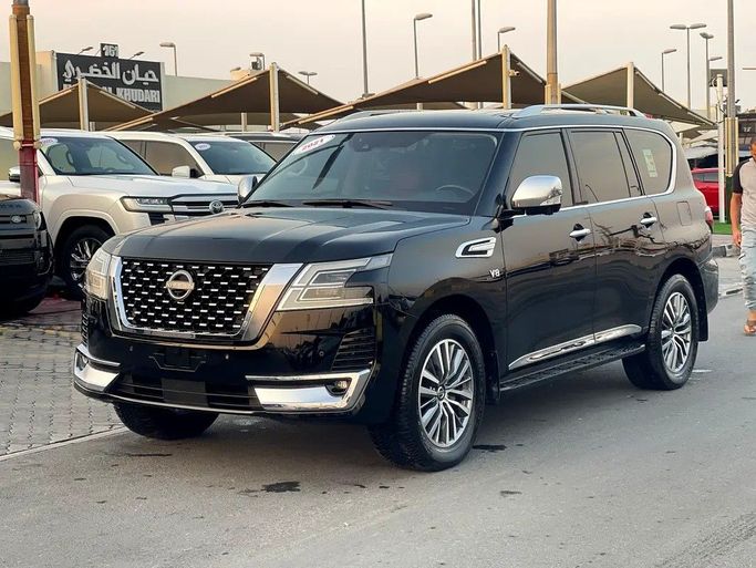 مستعملة Nissan Patrol عملية شد الوجه VI (Y62) 2, 5.6 l, 2021 في في الشارقة من ASAL ALHAIBAH USED CARS، اللون أسود. مواصفات الخليج | AUTO.AE