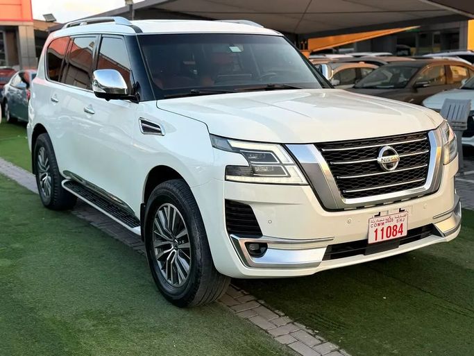 مستعملة Nissan Patrol عملية فيس ليفت VI (Y62), 5.6 l, 2016 في في الشارقة من AL WARID USED CARS، اللون أبيض. مواصفات الخليج | AUTO.AE