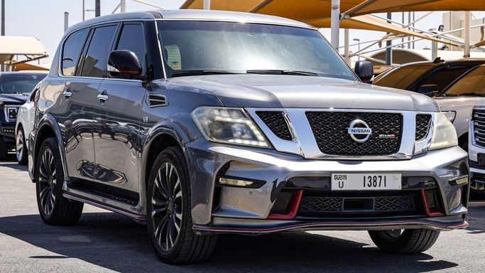 Подержанный Nissan Patrol VI (Y62) Рестайлинг, 5.6 л, 2017 в Шардже от Almalakyah Cars Серый цвет. GCC | AUTO.AE | Объявление #267444