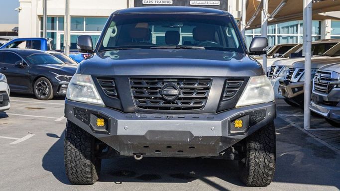 Подержанный Nissan Patrol VI (Y62) Рестайлинг, 5.6 л, 2017 в Шардже от Almalakyah Cars Серый цвет. GCC | AUTO.AE | Объявление #267532