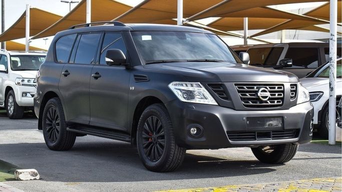 Подержанный Nissan Patrol VI (Y62) Рестайлинг, 5.6 л, 2017 в Шардже от Almalakyah Cars Черный цвет. GCC | AUTO.AE | Объявление #267540