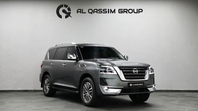 Подержанный Nissan Patrol VI (Y62) Рестайлинг 2, 4.0 л, 2021 в Шардже от Al Qassem Cars Trading Серый цвет. GCC | AUTO.AE | Объявление #273689