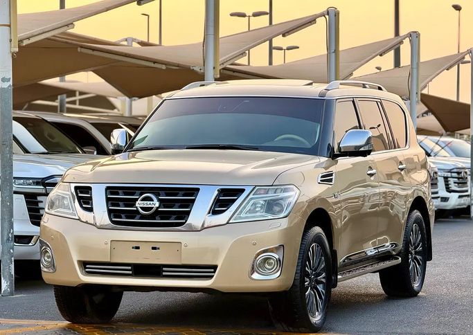 Used ⁦Nissan Patrol VI (Y62) Facelift, 5.6 l, 2015⁩ in UAE, Sharjah by ASAL ALHAIBAH USED CARS, Beige color. GCC Specs | AUTO.AE | Listing #287271