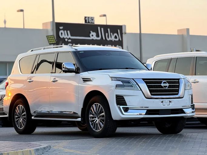 Подержанный ⁦Nissan Patrol VI (Y62) Рестайлинг 2, 5.6 л, 2021⁩ в ОАЭ, Шарджа от ASAL ALHAIBAH USED CARS Белый цвет. GCC | AUTO.AE | Объявление #287457