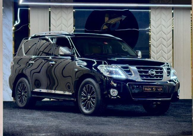 Used ⁦Nissan Patrol VI (Y62) Facelift, 5.6 l, 2016⁩ in UAE, Sharjah by DARB MOTORS, Black color. GCC Specs | AUTO.AE | Listing #288015