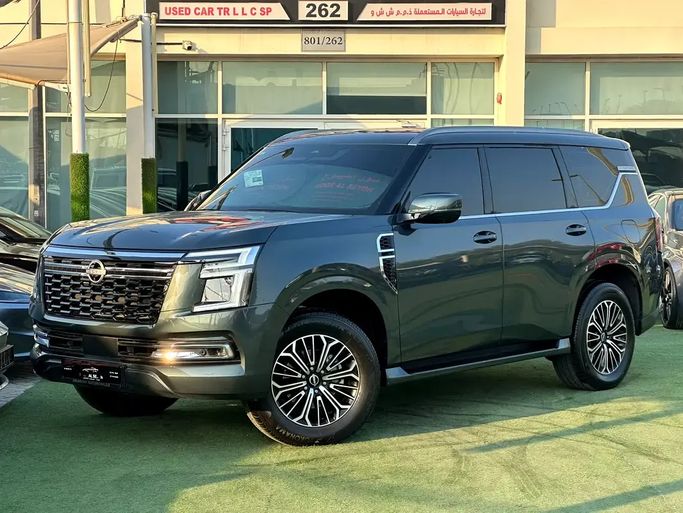 Подержанный ⁦Nissan Patrol VII (Y63), 3.8 л, 2025⁩ в ОАЭ, Шарджа от Noor Al Seyoh Used Cars Зеленый цвет. GCC | AUTO.AE | Объявление #290316