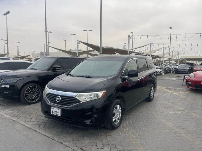 Used Nissan Quest IV, 3.5 l, 2012 in Sharjah by Al Suraj Al Muneer Used Cars, Black color. American Specs | AUTO.AE