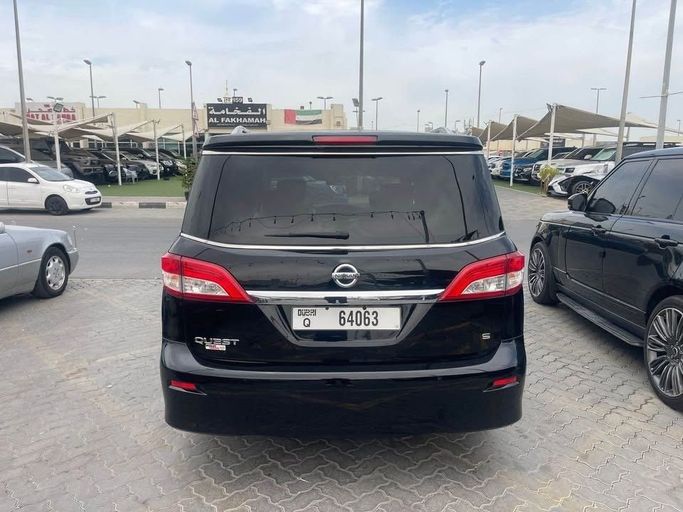 Used Nissan Quest IV, 3.5 l, 2012 in Sharjah by Al Suraj Al Muneer Used Cars, Black color. American Specs | AUTO.AE