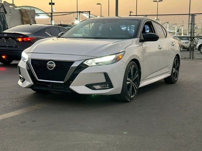 Used Nissan Sentra VIII (B18), 2.0 l, 2021 in Sharjah by Golden Deal Cars, White color. American Specs | AUTO.AE