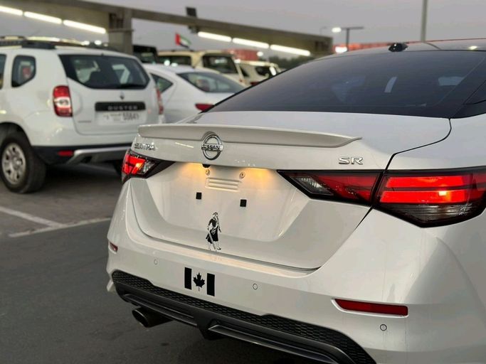 Used Nissan Sentra VIII (B18), 2.0 l, 2021 in Sharjah by Golden Deal Cars, White color. American Specs | AUTO.AE