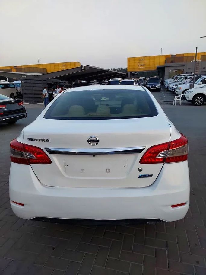 Used Nissan Sentra VII (B17), 1.8 l, 2014 in Sharjah by Al Aqsa Used Cars, White color. GCC Specs | AUTO.AE