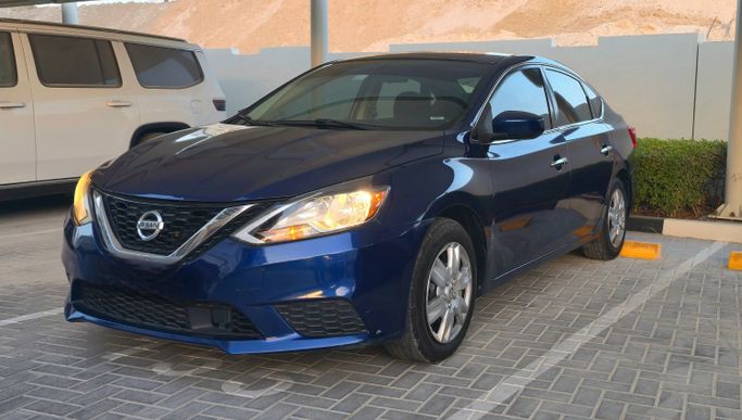 Подержанный Nissan Sentra VII (B17) Рестайлинг, 1.8 л, 2019 в Шардже Тёмно-синий цвет. Американская | AUTO.AE | Объявление #258551