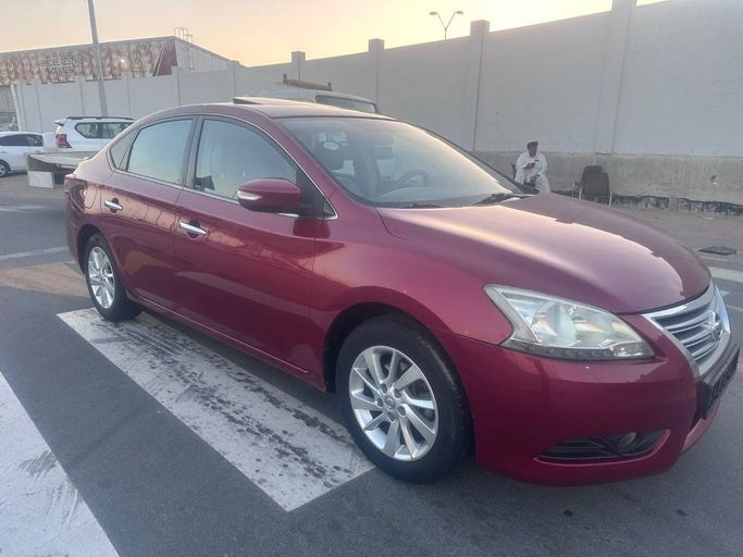 Подержанный Nissan Sentra VII (B17), 1.6 л, 2014 в Шардже от Laqtah Used Cars Красный цвет. GCC | AUTO.AE | Объявление #272742