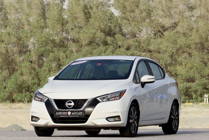 Used Nissan Sunny N18, 1.6 l, 2022 in Sharjah by Al Sayed Khamis Used Auto Trading, White color. GCC Specs | AUTO.AE