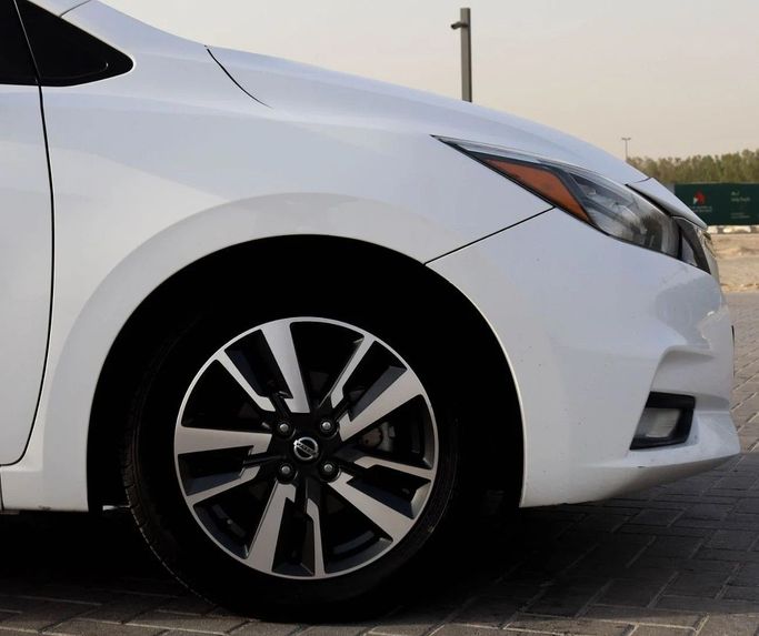 Used Nissan Sunny N18, 1.6 l, 2022 in Sharjah by Al Sayed Khamis Used Auto Trading, White color. GCC Specs | AUTO.AE