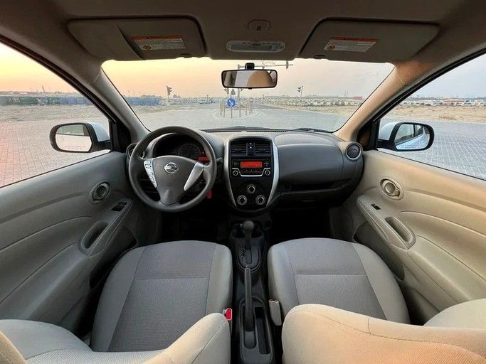 Used Nissan Sunny N18, 1.6 l, 2023 in Sharjah by Al Rukin Al Saudi, White color. GCC Specs | AUTO.AE