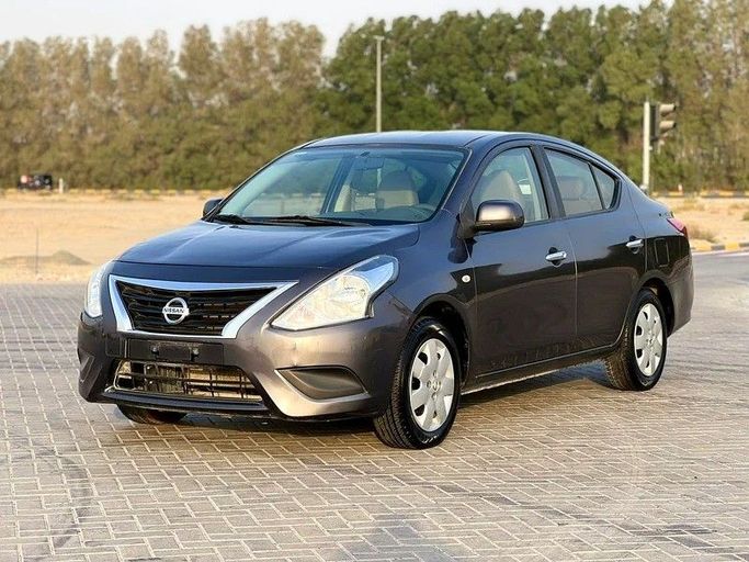 Used Nissan Sunny N18, 1.6 l, 2021 in Sharjah by Al Rukin Al Saudi, Brown color. GCC Specs | AUTO.AE