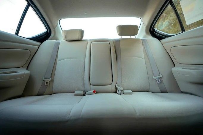 Used Nissan Sunny N17 Facelift, 1.5 l, 2022 in Sharjah by First Choice Cars, White color. GCC Specs | AUTO.AE