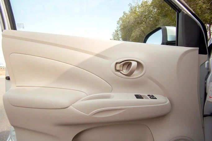 Used Nissan Sunny N17 Facelift, 1.5 l, 2023 in Sharjah by First Choice Cars, Silver color. GCC Specs | AUTO.AE