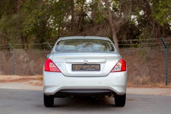 Used Nissan Sunny N17 Facelift, 1.5 l, 2023 in Sharjah by First Choice Cars, Silver color. GCC Specs | AUTO.AE