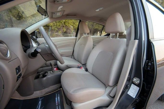 Used Nissan Sunny N17 Facelift, 1.5 l, 2023 in Sharjah by First Choice Cars, Grey color. GCC Specs | AUTO.AE