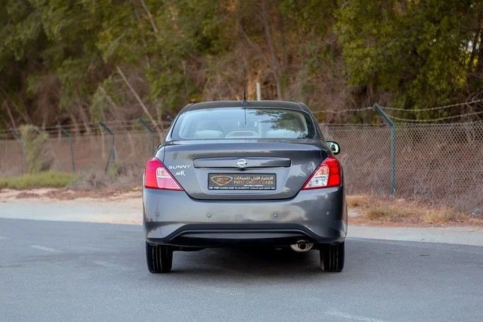 Used Nissan Sunny N17 Facelift, 1.5 l, 2023 in Sharjah by First Choice Cars, Grey color. GCC Specs | AUTO.AE
