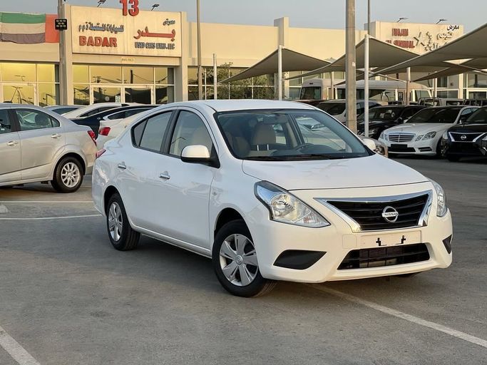 Used Nissan Sunny N17 Facelift, 1.5 l, 2018 in Sharjah by Badar Used Cars, White color.  | AUTO.AE