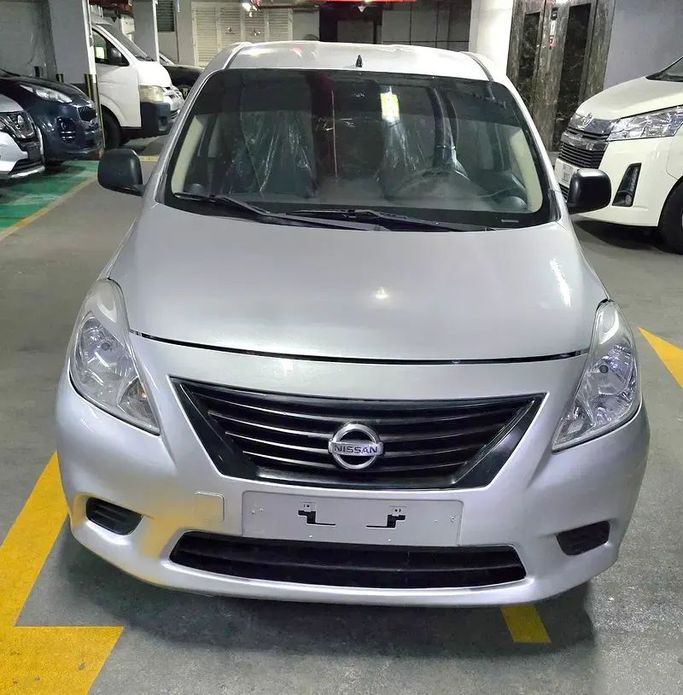 Used Nissan Sunny N17, 1.5 l, 2013 in Sharjah by Ardh Al Ahlam Used Cars, Silver color. GCC Specs | AUTO.AE